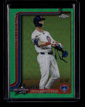 SOLD 183729 2025 Topps Chrome Update All-Star Game Green Refractor Pete Crow-Armstrong 80/99