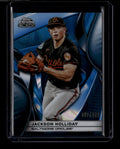2025 Topps Chrome Black Blue Lava Refractor 43 Jackson Holliday 101/150