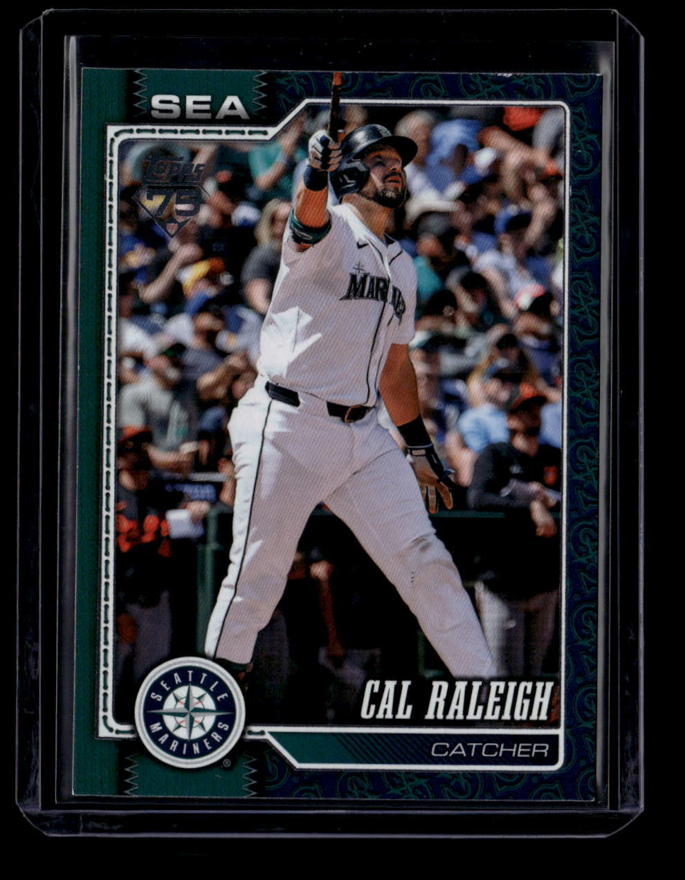 2026 Topps Team Color Border 140 Cal Raleigh