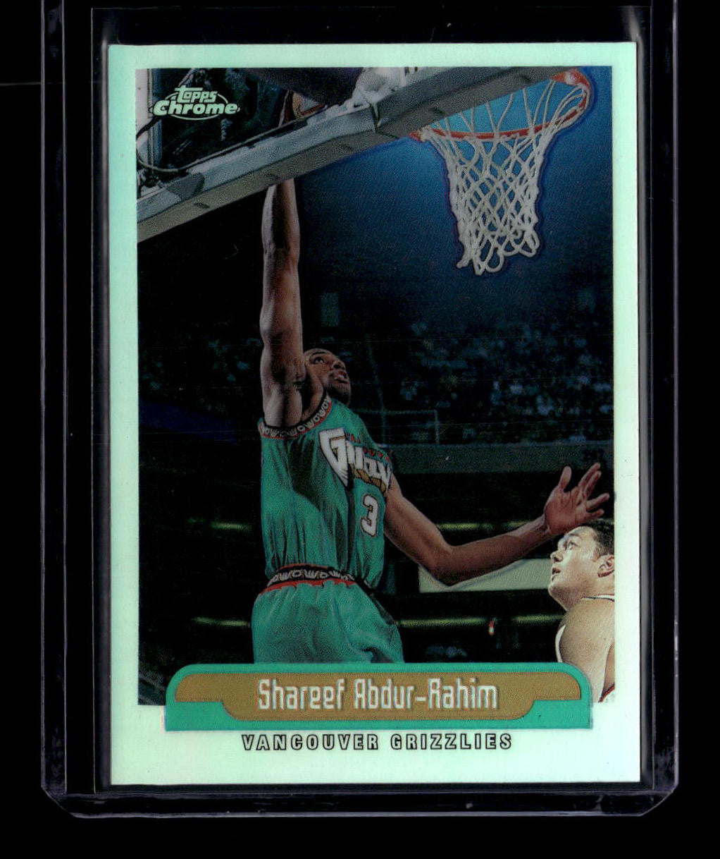 1999-00 Topps Chrome Refractor 180 Shareef Abdur-Rahim