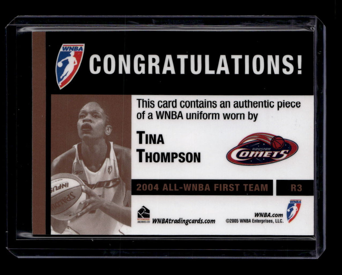 2005 WNBA Jerseys r3 Tina Thompson Jersey