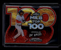 DELETE 183806 2025 Leaf Baseball Nation MiLB Top 100 Red Shimmer mb48 Leo De Vries Rookie 1/2