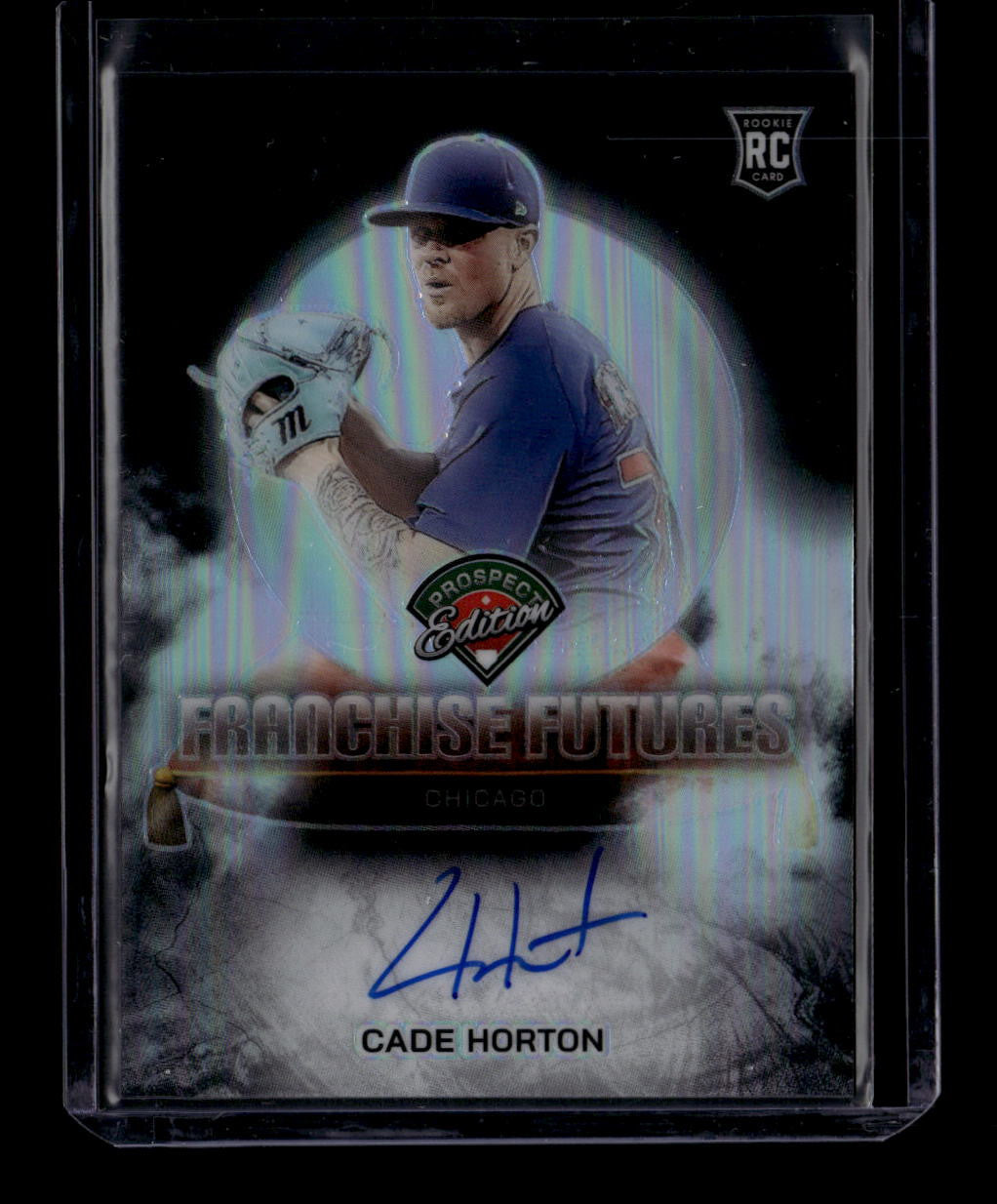 2025 Panini Prospect Edition Franchise Futures Signature Cade Horton RC Auto 117