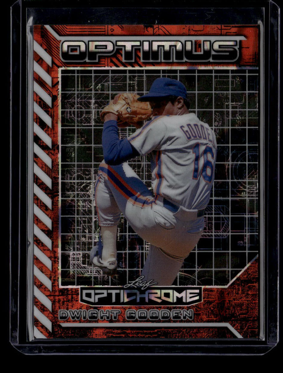 2025 Leaf Optichrome Optimus Orange Lava ob12 Dwight Gooden 1/1