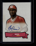 SOLD 183878 2024 Topps Archives '68 Action All-Stars Autographs 68aaed Eric Davis Auto
