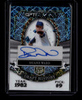 SOLD 183879 2025 Leaf Optichrome Draft History Blue Lazer hadw1 Duane Ward Auto 1/1