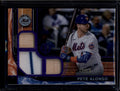 2022 Topps Tribute Relics Purple TTRPA Pete Alonso Triple Bat Jersey 16/50