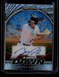 2025 Leaf Baseball Nation A New Dawn Silver Shimmer Bryce Rainer Rookie Auto /15