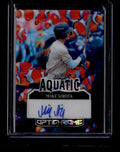 SOLD 183903 2025 Leaf Optichrome Aquatic Autograph Crystal Clownfish Mike Sirota RC Auto 1/1
