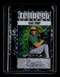 SOLD 183905 2025 Leaf Optichrome Tempest Silver Lazer tagj1 Gage Jump Rookie Auto 2/10