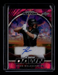 2025 Leaf Baseball Nation A New Dawn Pink Crystal Ryan Waldschmidt RC Auto 3/6