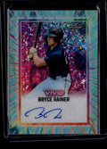 2025 Leav Vivid Autographs Lava Teal babr1 Bryce Rainer Rookie Auto 6/10