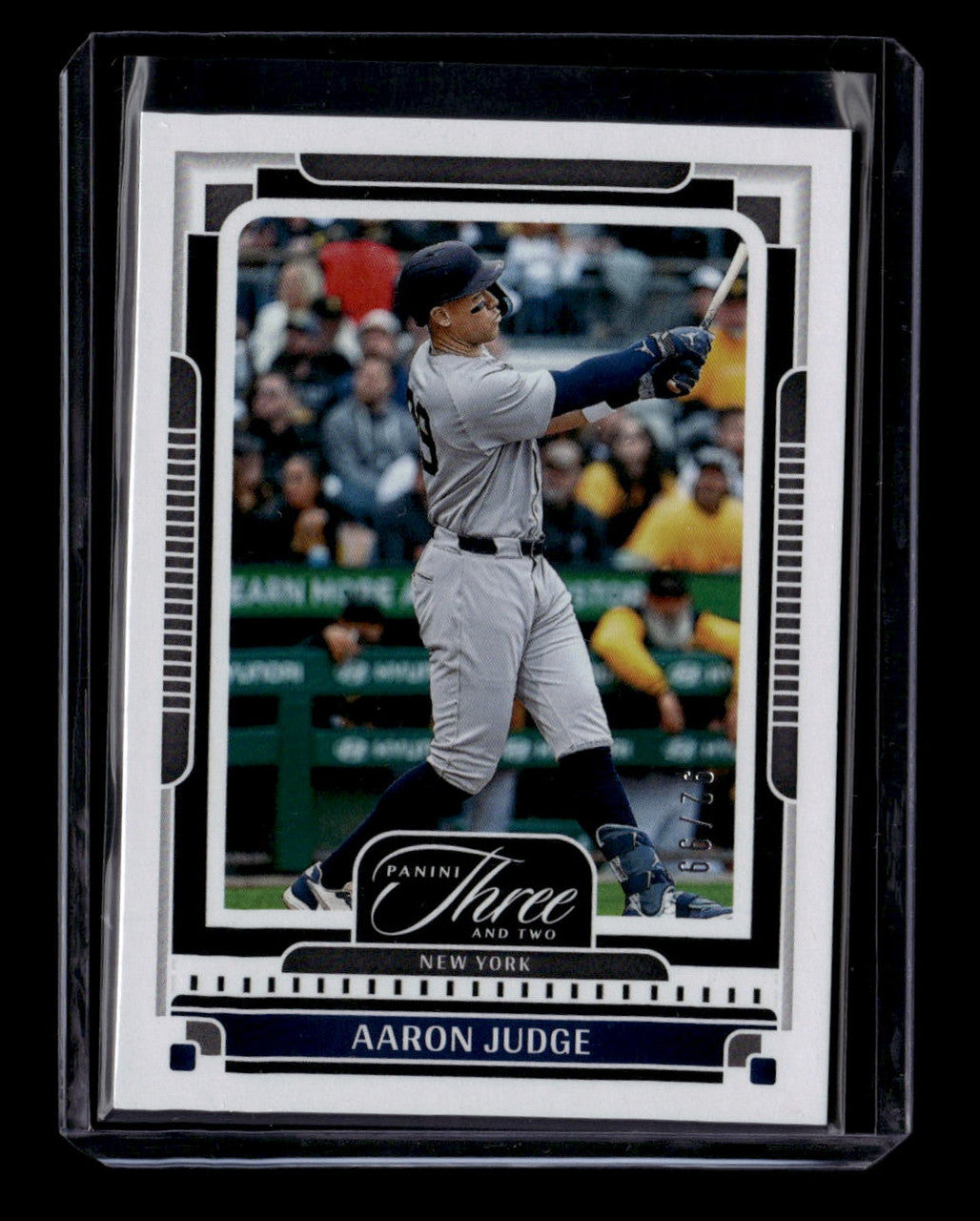 2025 Panini Three and Two 51 Aaron Judge 92/99