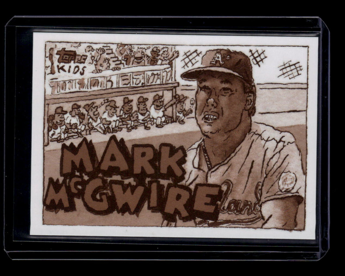 SOLD 183946 2025 Topps Shoebox Treasures Sepia Filter 79 Mark McGwire 20/50