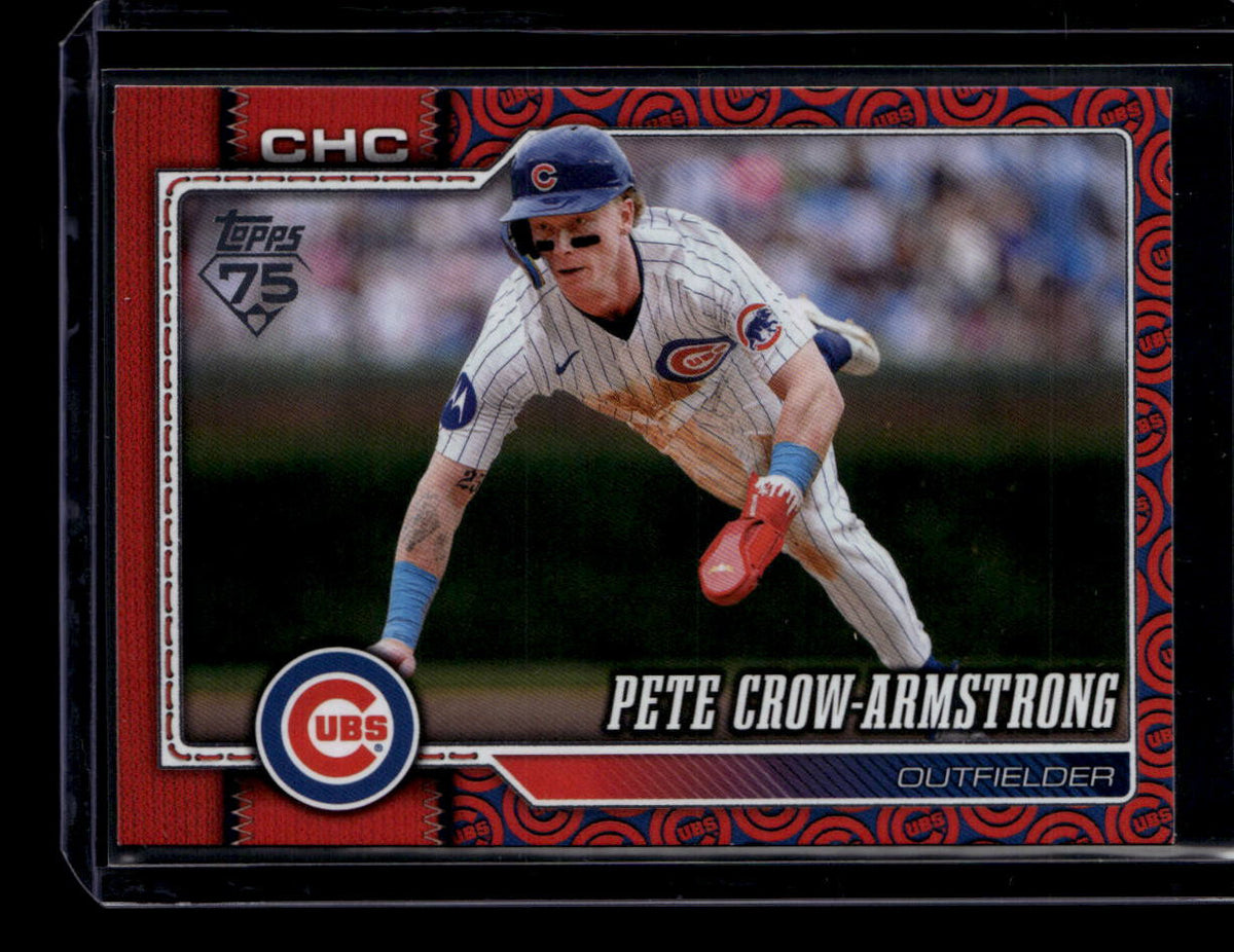 SOLD 183948 2026 Topps Team Color Border 196 Pete Crow-Armstrong