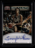 SOLD 183959 2012-13 Panini Threads Signage 28 Lenny Wilkens Auto