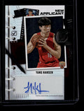 SOLD 183960 2025-26 Topps New Applicants Autographs NAYH Yang Hansen Rookie Auto
