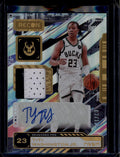 2023-24 Panini Recon Seasoned Pro Autographs Gold TyTy Washington Patch Auto /10