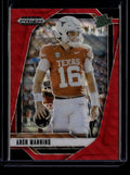 2025 Panini Prizm Draft Picks Prizms Ruby Wave Refractor 166 Arch Manning Rookie