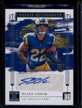 SOLD 184003 2024 Panini Impeccable Rookie Autographs 20 Blake Corum RC Auto 28/99
