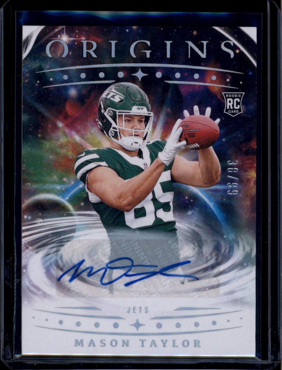 2025 Panini Origins Rookie Signatures 109 Mason Taylor RC Auto 38/99