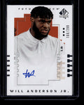 2023 UD Goodwin Champions SP Authentic Future Watch Will Anderson RC Auto /299