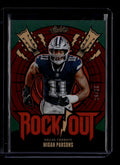 2024 Absolute Rock Out Spectrum Green 7 Micah Parsons 19/25