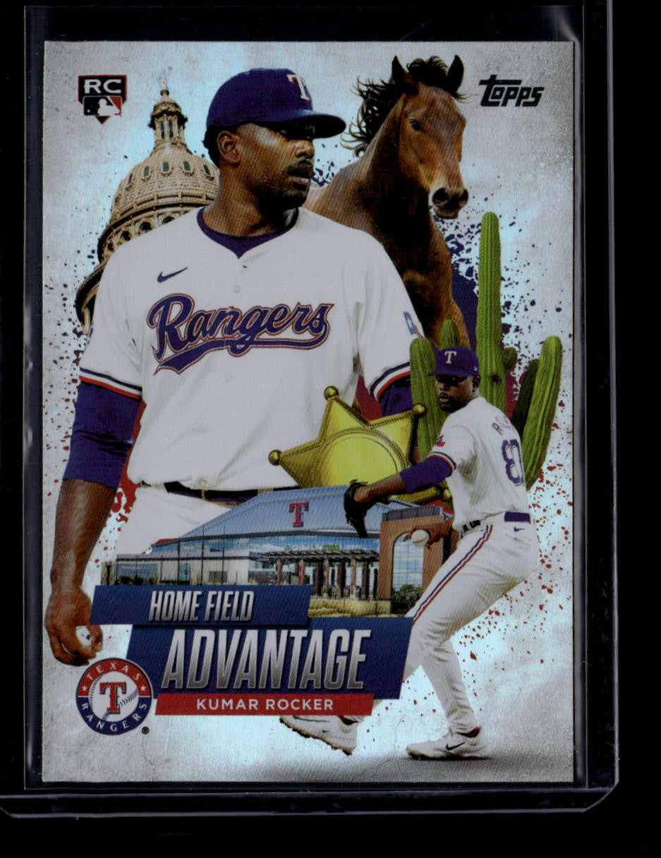 SOLD 184049 2025 Topps Home Field Advantage ha37 Kumar Rocker Rookie 159351