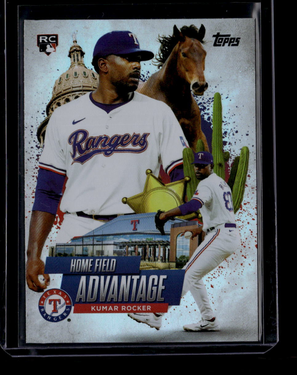 SOLD 184050 2025 Topps Home Field Advantage ha37 Kumar Rocker Rookie 159352