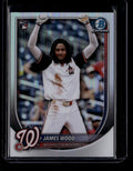 SOLD 184056 2025 Bowman Chrome Image Variations 29 James Wood Rookie SP