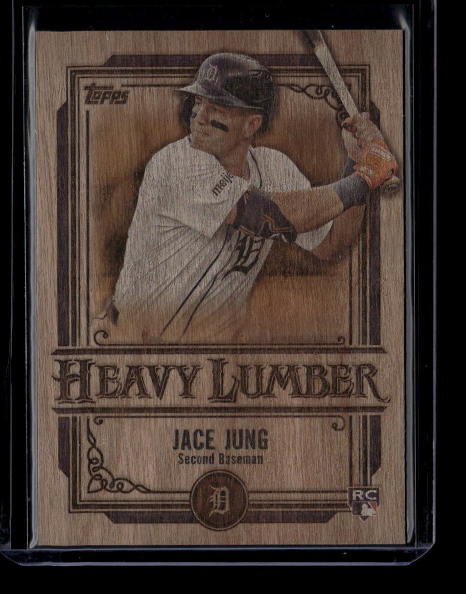 2025 Topps Heavy Lumber hl67 Jace Jung Rookie