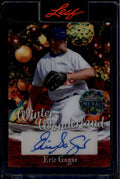 2025 Leaf Metal Happy Holidays Winter Wonderland Vintage Eric Gagne Auto 1/1
