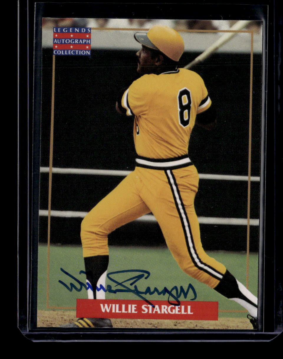 1996 Major League Players Alumni Legends Autographs NNO Willie Stargell Auto