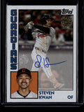 2025 Topps Archives '84 Topps Fan Favorites Autographs 84ffask Steven Kwan Auto