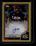 2023 Topps World Baseball Classic WBC Autographs Gold Jeff McNeil Auto 22/50