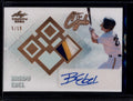 SOLD 184108 2024 Leaf Trinity The Cycle Single csbe1 Brady Ebel Rookie Patch Auto 5/10