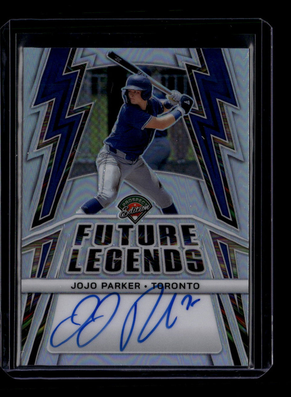 2025 Panini Prospect Edition Future Legends Signatures JoJo Parker RC Auto 417