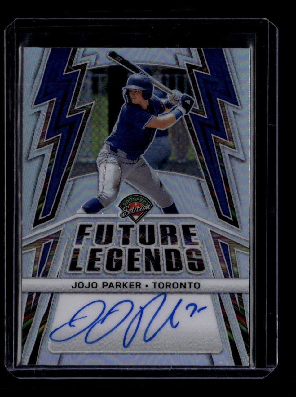 2025 Panini Prospect Edition Future Legends Signatures JoJo Parker RC Auto 418