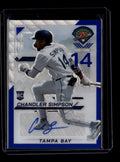 2025 Panini Prospect Holo Signatures Prizms Blue Chandler Simpson RC Auto 14/75