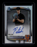 2025 Bowman Chrome Prospect Autographs Refractor Peter Kussow RC Auto 106/499