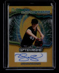 SOLD 184122 2025 Leaf Optichrome A Glimpse into the Future Gold Noah Schultz Rookie Auto 1/1