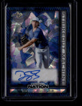 2025 Leaf Nation Strikeout Machine Autographs Blue David Shields RC Auto 1/7
