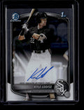 2025 Bowman Chrome Draft Autographs CPAKL Kyle Lodise Rookie Auto