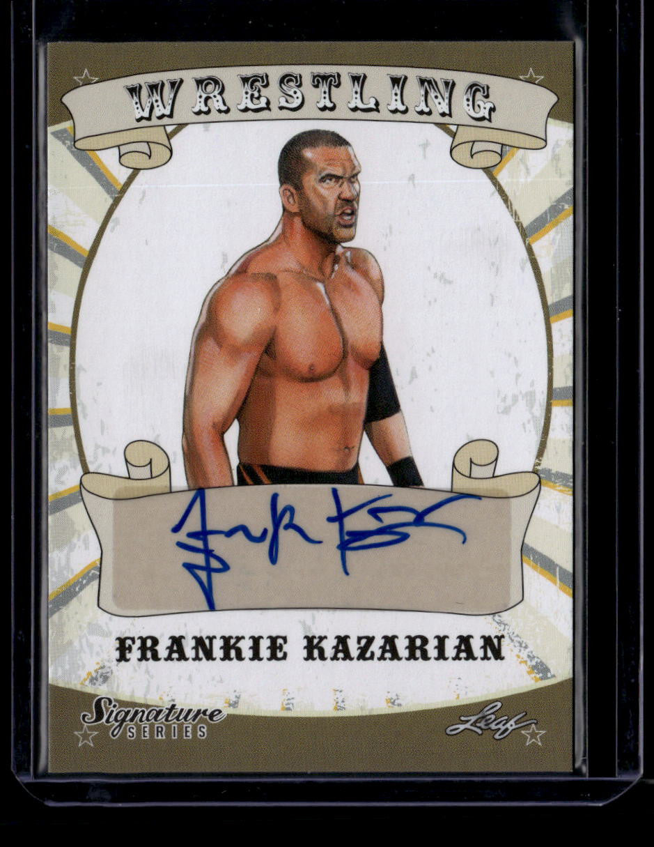 2016 Leaf Signature Series Wrestling 27 Frankie Kazarian Auto