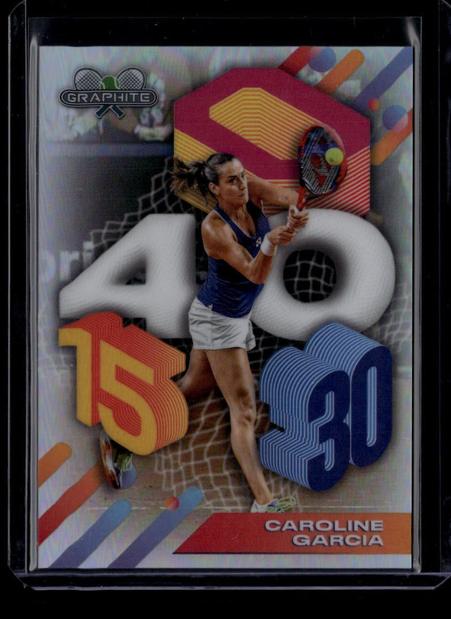 2024 Topps Graphite Scoring Sensations SSCG Caroline Garcia