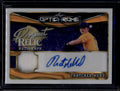 SOLD 184231 2025 Leaf Optichrome Prospect Relic Autographs Thatcher Hurd RC Jersey Auto 1/1