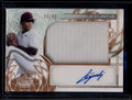 SOLD 184233 2024 Leaf Trinity Autographs Bronze Jurrangelo Cijntje Rookie Jersey Auto 53/99