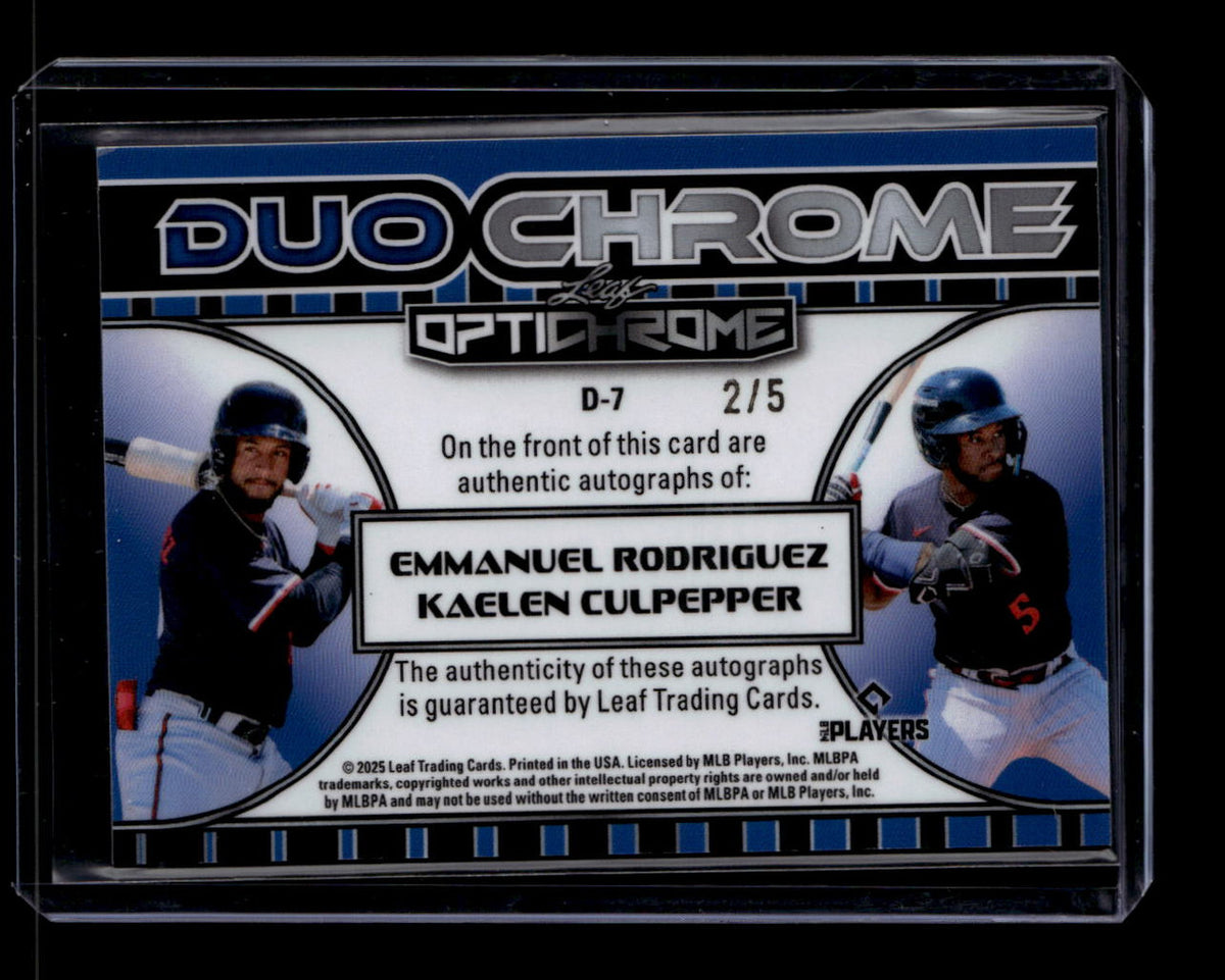 2025 Leaf Optichrome Duochrome Purple Shimmer Rodriguez Culpepper RC Auto 2/5