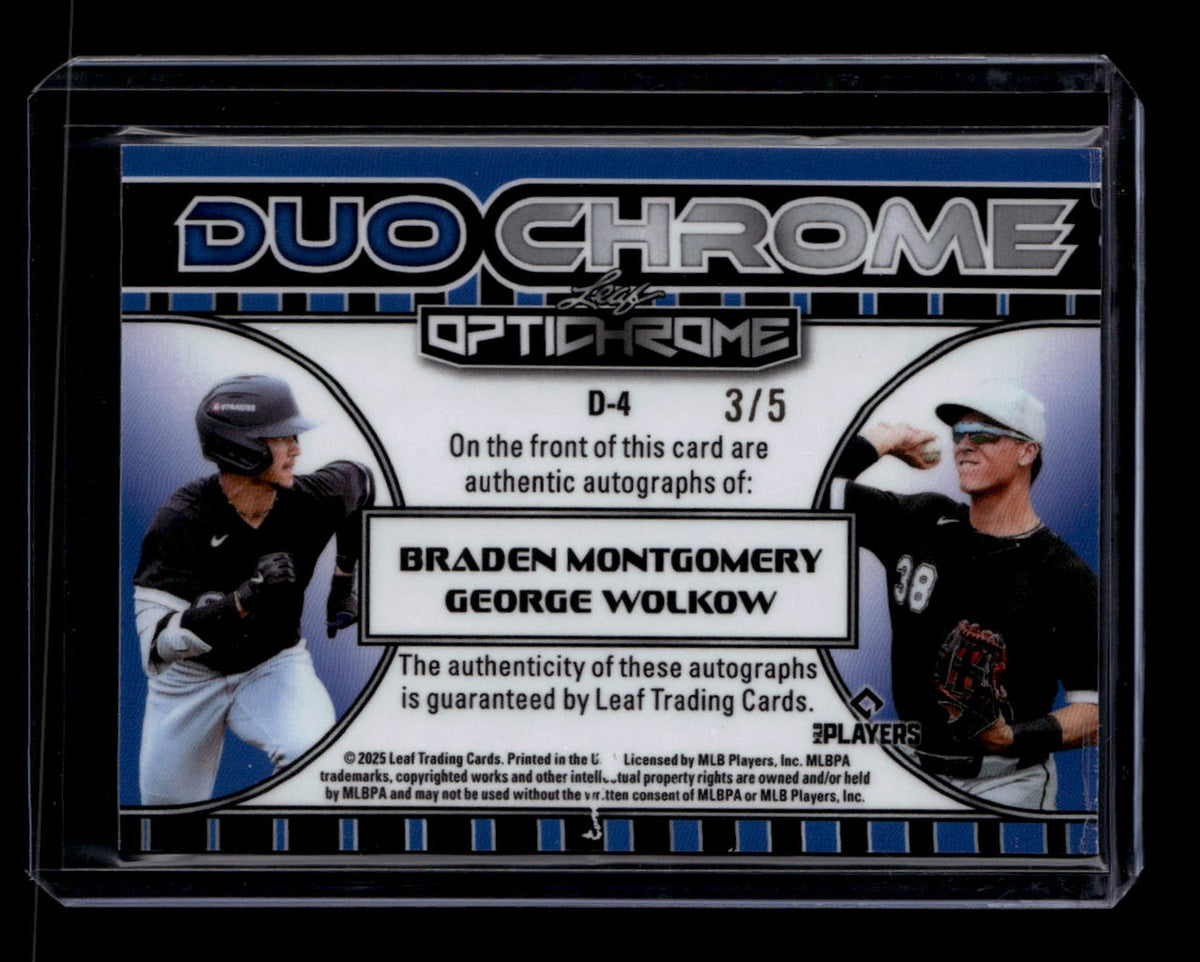 2025 Leaf Optichrome Duochrome Purple Lava Wolkow Montgomery RC Dual Auto 3/5