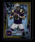 2025 Bowman Chrome U Gold Shimmer Refractor 189 Garrett Nussmeier RC 29/50